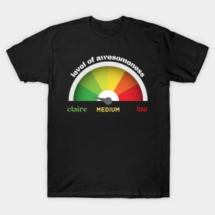 level of awesomeness T-Shirt